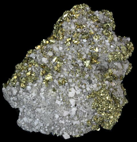 Glimmering Chalcopyrite & Calcite - Missouri #35118